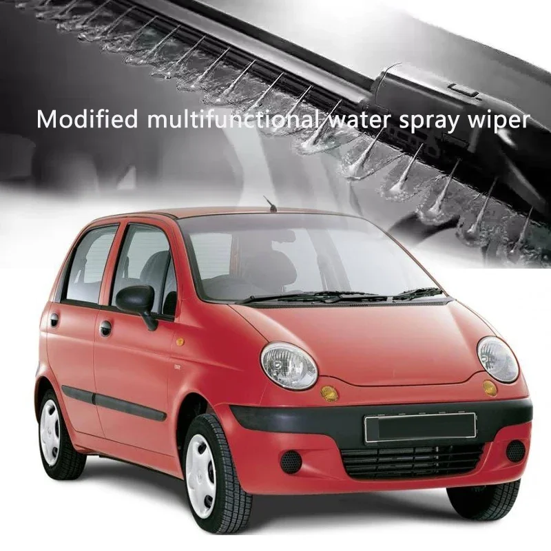 2pcs Car Modify Wet Arm Wiper For Daewoo Lanos Matiz 1997-2005 Auto Cleaning Windshield Water Spray Wiper Exterior Accessory