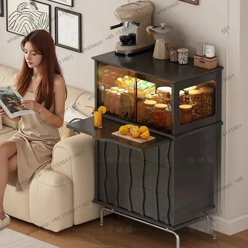 

Compact Storage Living Room Cabinet Coffee Drawers Sideboards Closet Living Room Cabinets Creative Gabinete Postmodern