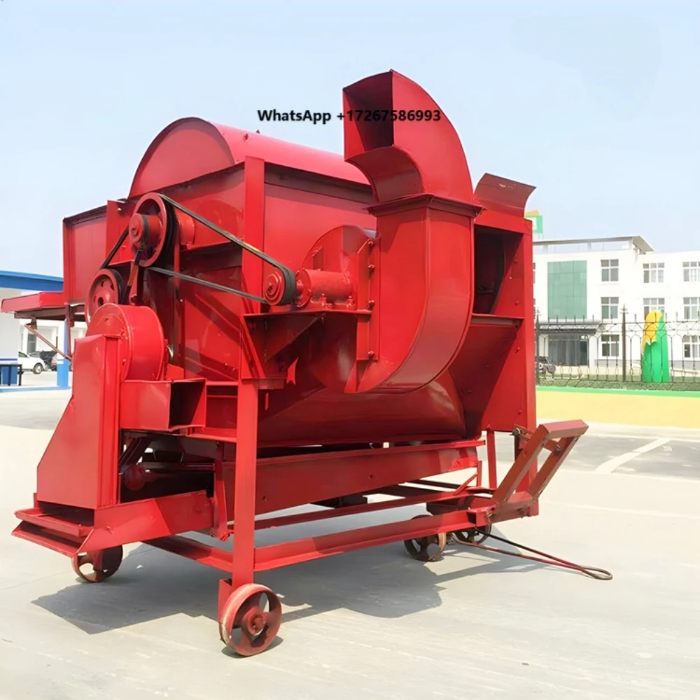 Hot Selling High Efficiency Multifunctional Crop Thresher Rice Sorghum Soybean Millet Thresher for Farm