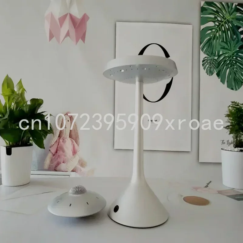 Advanced Magnetic Levitation UFO Wireless Portable Speaker with LED Table Lamp for Illumination&Audio Player