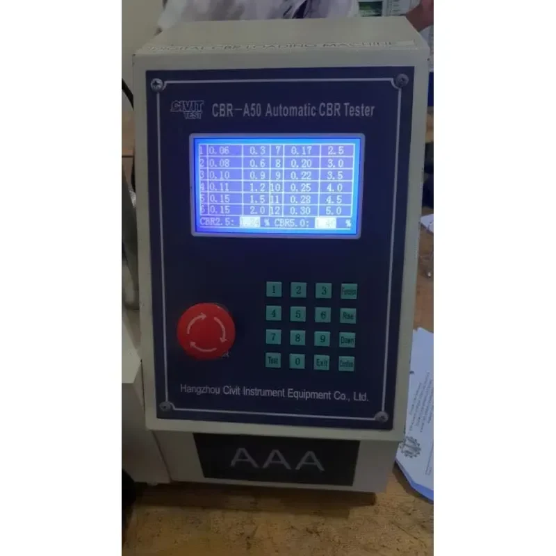 30kN 50kN Automatic CBR Test Machine Professional California Bearing Ratio Tester for Subgrade Soil Bearing Strength
