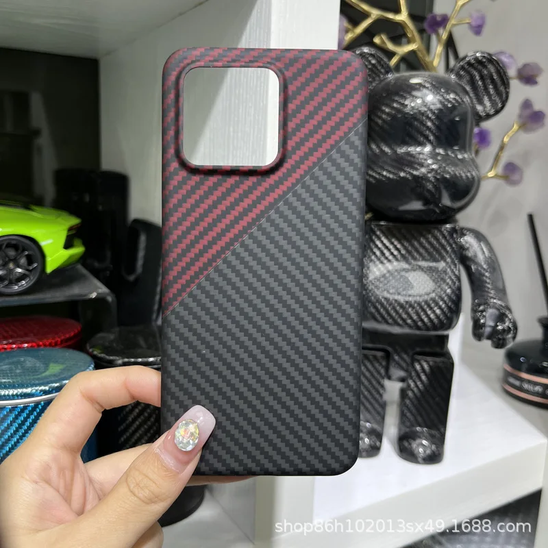 Kevlar Carbon Fiber Protective Case For Xiaomi 13 14 Ultra-thin All-inclusive Kevlar For Xiaomi 13Pro Matte Anti-fall Phone Case