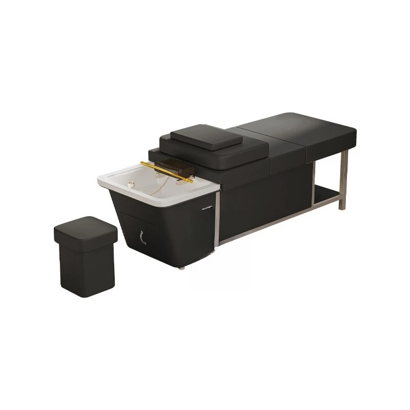 

Beauty salon Thai massage head treatment bed, water storage type no-connection up and down shampoo bed, barber shop hair