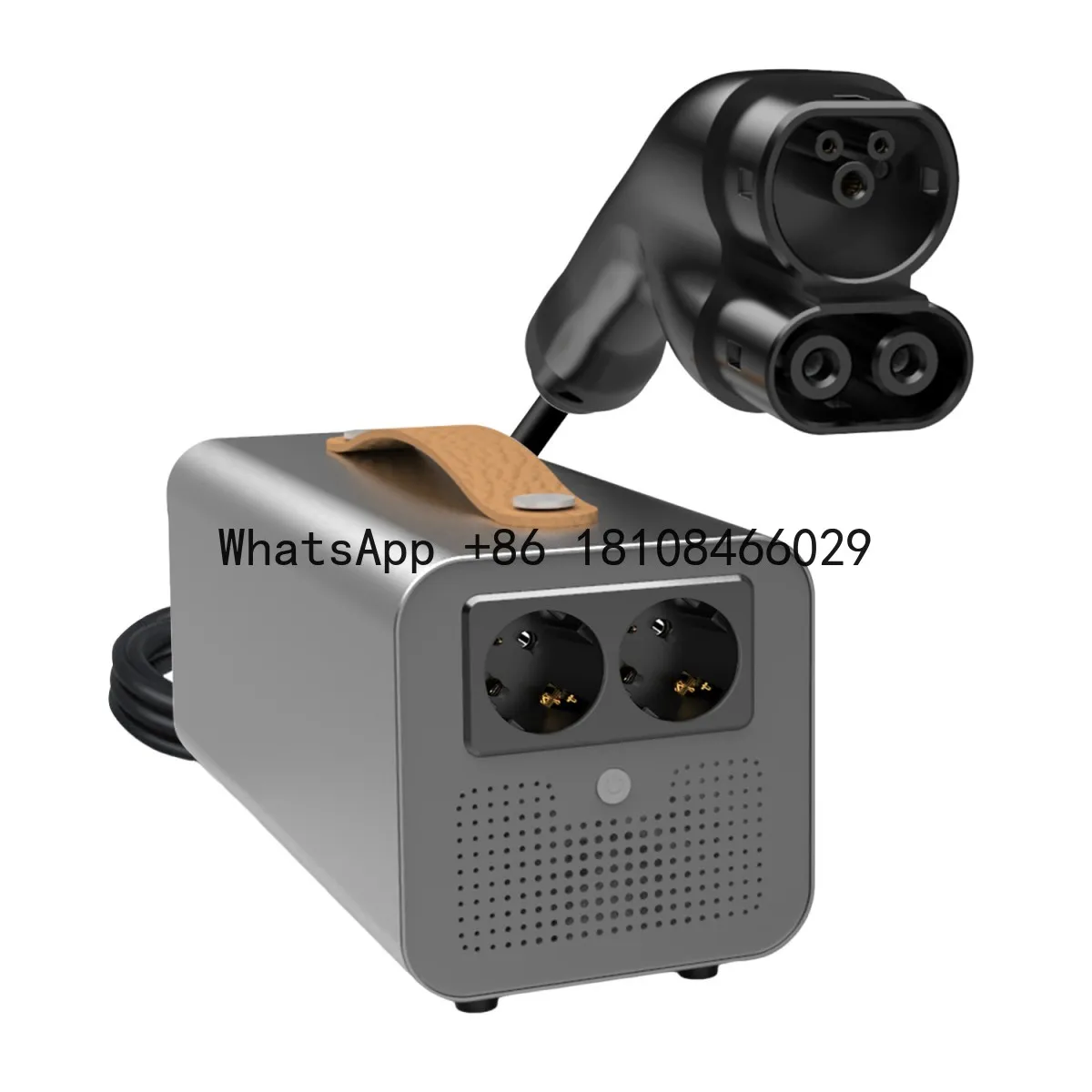 

Marvel New 5kw 16A 220V Electric Car Discharger V2L Ev CCS2 Vehicle with European Socket Portable Charging Stations for Tesla