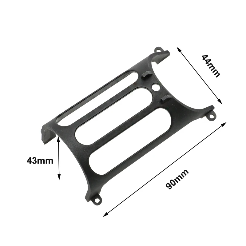 Cubierta de protección de hélice de Motor de propulsor submarino, Protector de paleta sumergido, bricolaje para barco de cebo RC, barco de pesca, 1 par