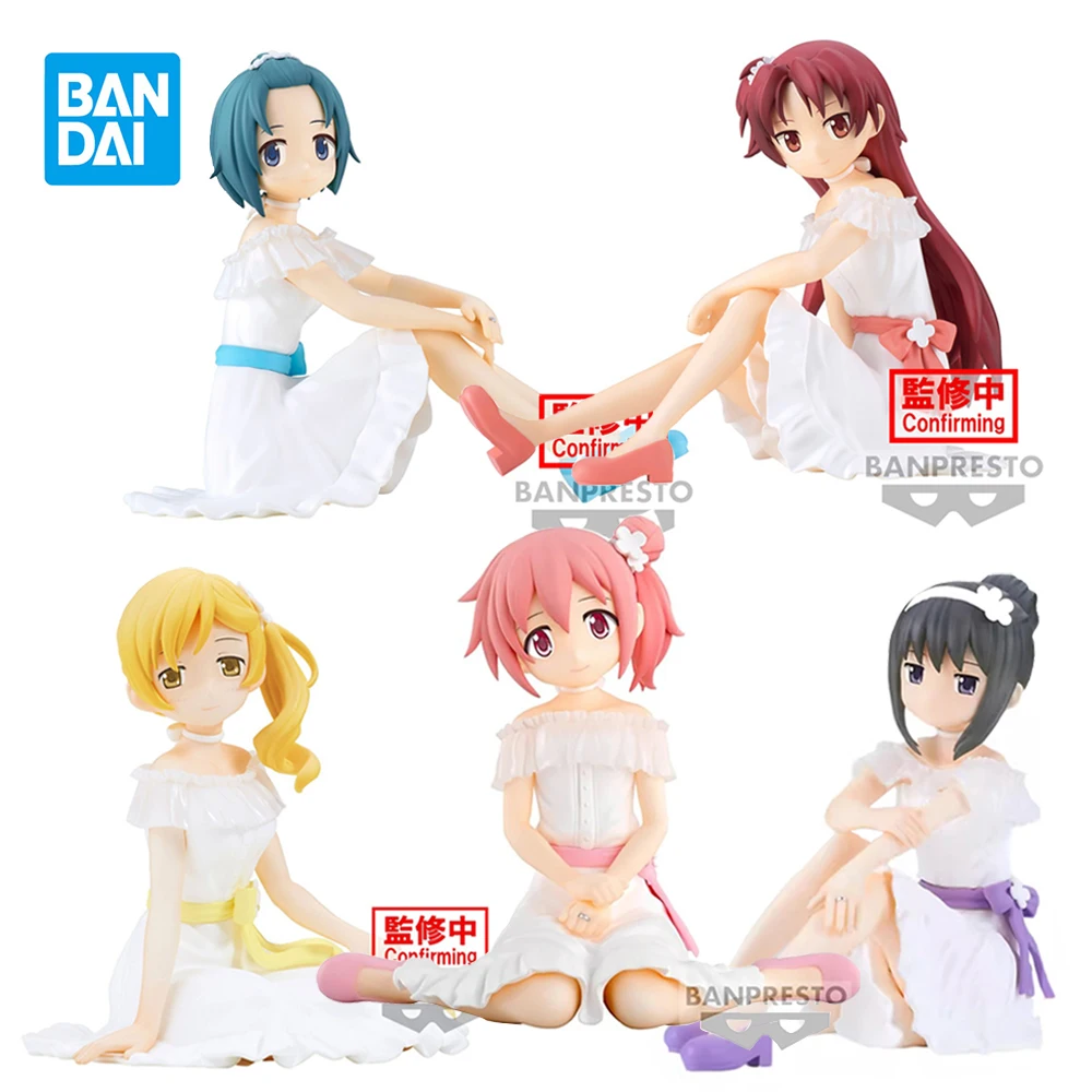 IN Stock Banpresto Serenus Couture Puella Magi Madoka Magica Miki Sayaka Sakura Kyouko Kaname Madoka Anime Figure Model Toys