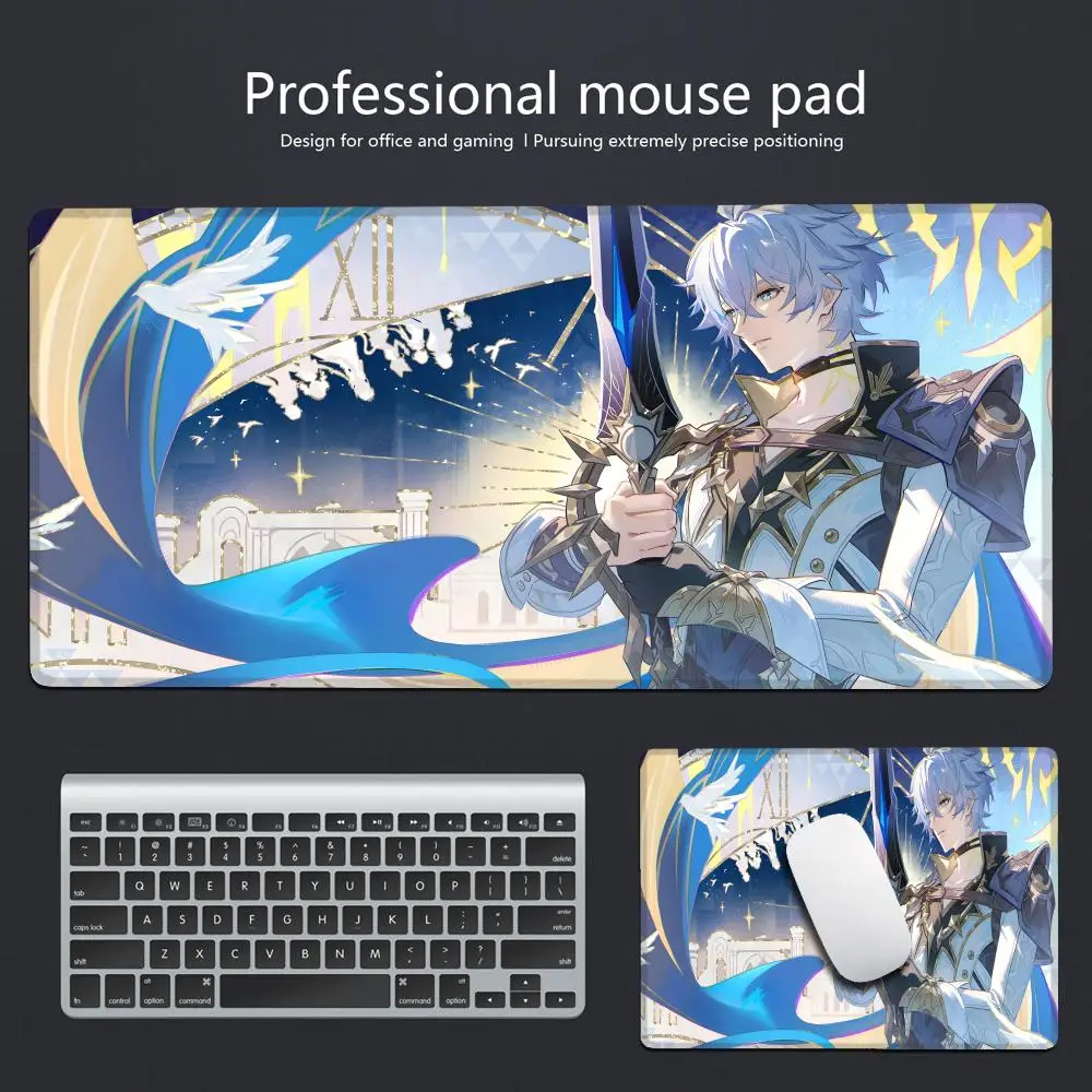 

Phainon Animation Beautiful patternsOffice Computer Desk Mat Table Big Mouse Pad Laptop Cushion Decor for Honkai：Star Rail