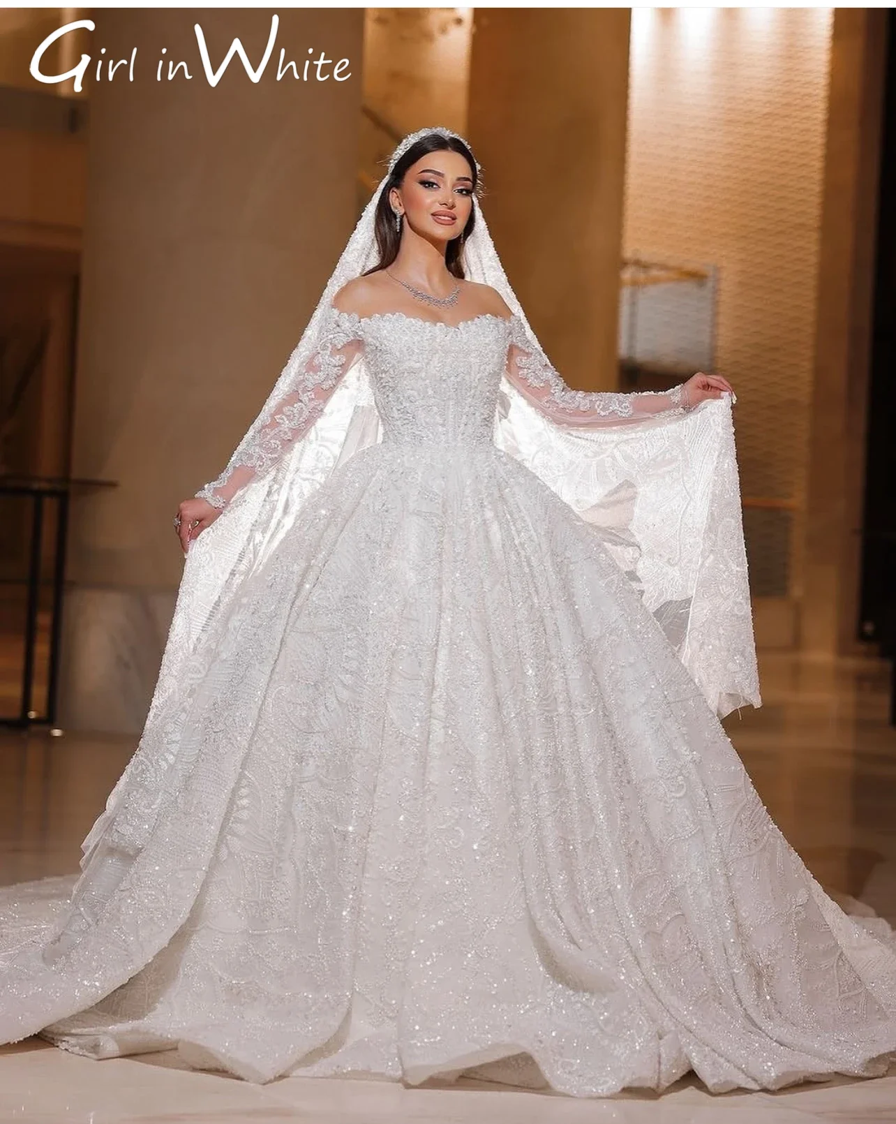 Customized Off Shoulder Sweetheart Wedding Dress Organza With Embroidery Bead Princess Ballgown Bride Dress Vestido de novia