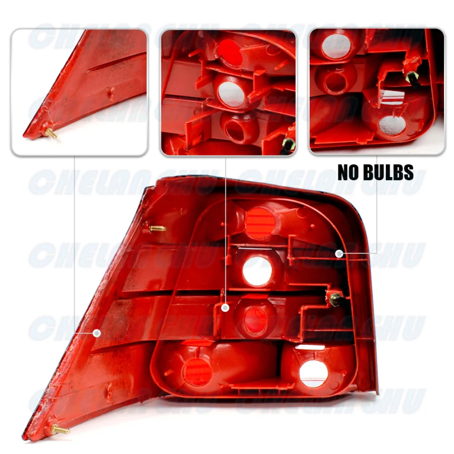 s*9様 golf R32赤 テールランプ 4個セット Vw ゴルフ 4 MK4 GTI R32 1998 1999 2000 2001 2002 2003 2004 2005 車