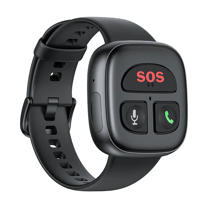 4G intelligent anti-lost GPS positioning elderly anti-fall health detection the elderly button phone watch