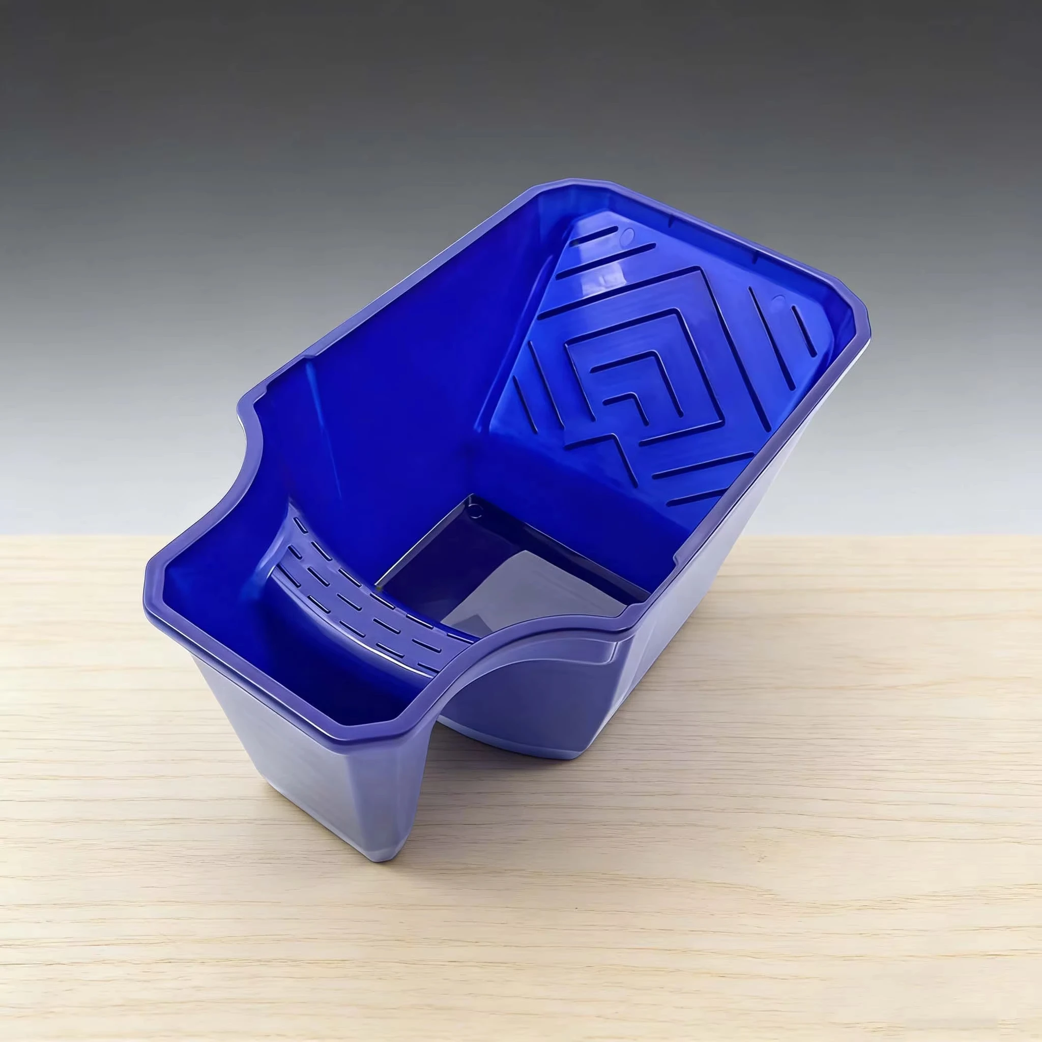 

Портативный стакан для краски с держателем для валика, 4 дюйма, 1 л, большая емкость, прочный полипропиленовый материал, для кистей и валиков, с ручкой для краски