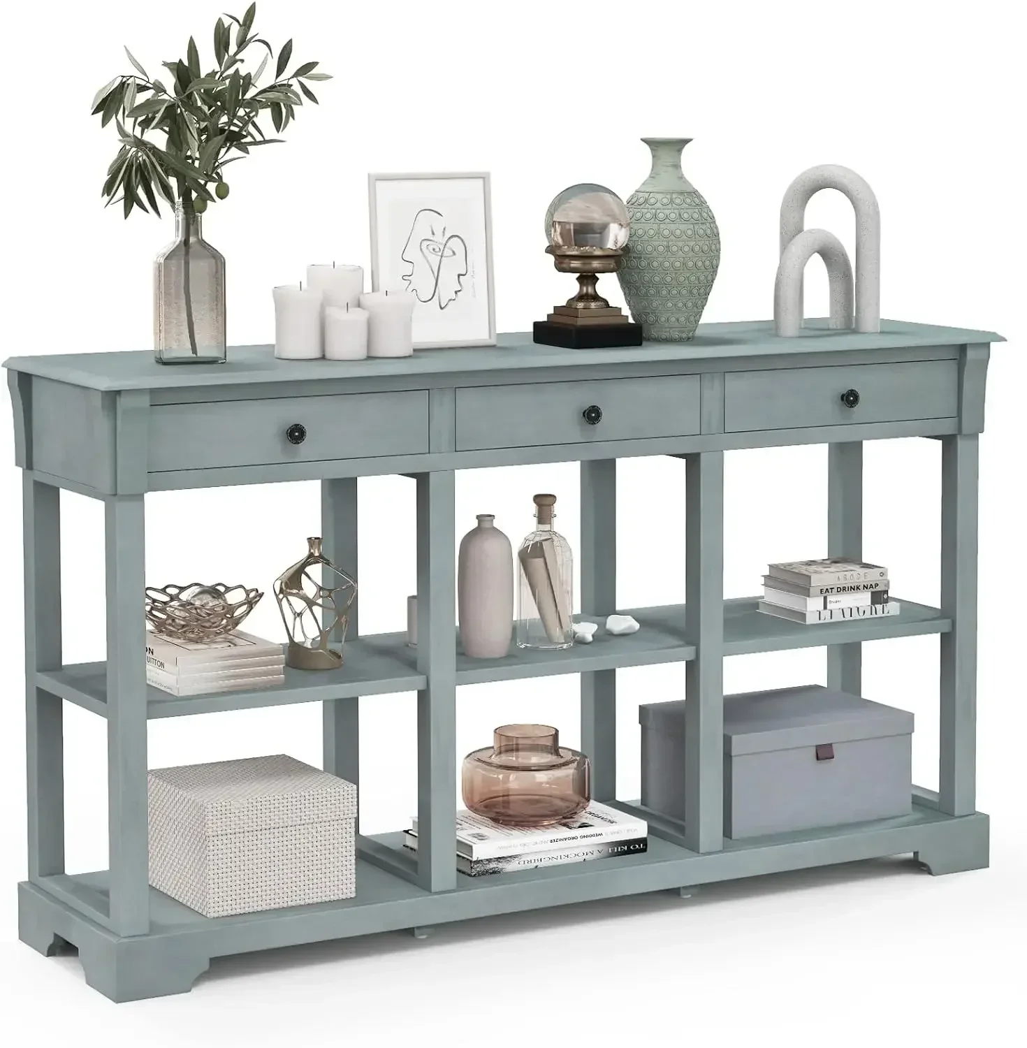 58” Long Sofa Table… - image