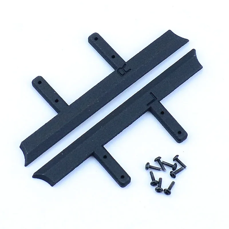 2pcs Simulation 3D Printing Side Footrest Pedal for 1/24 RC Crawler Car FMS FCX24M Camel Cup Defender D110 Upgrade