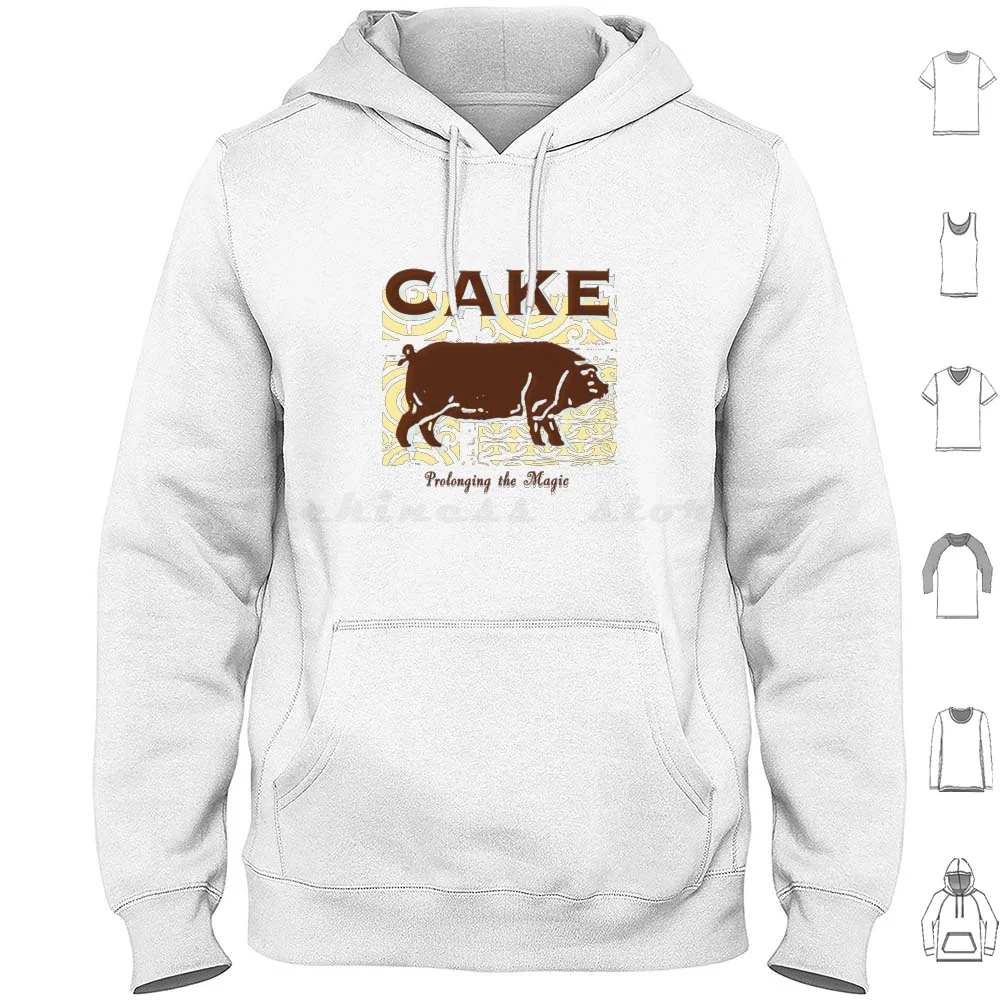 Magic Hoodies Long Sleeve Cake Music Album Record Vinyl Band Artist