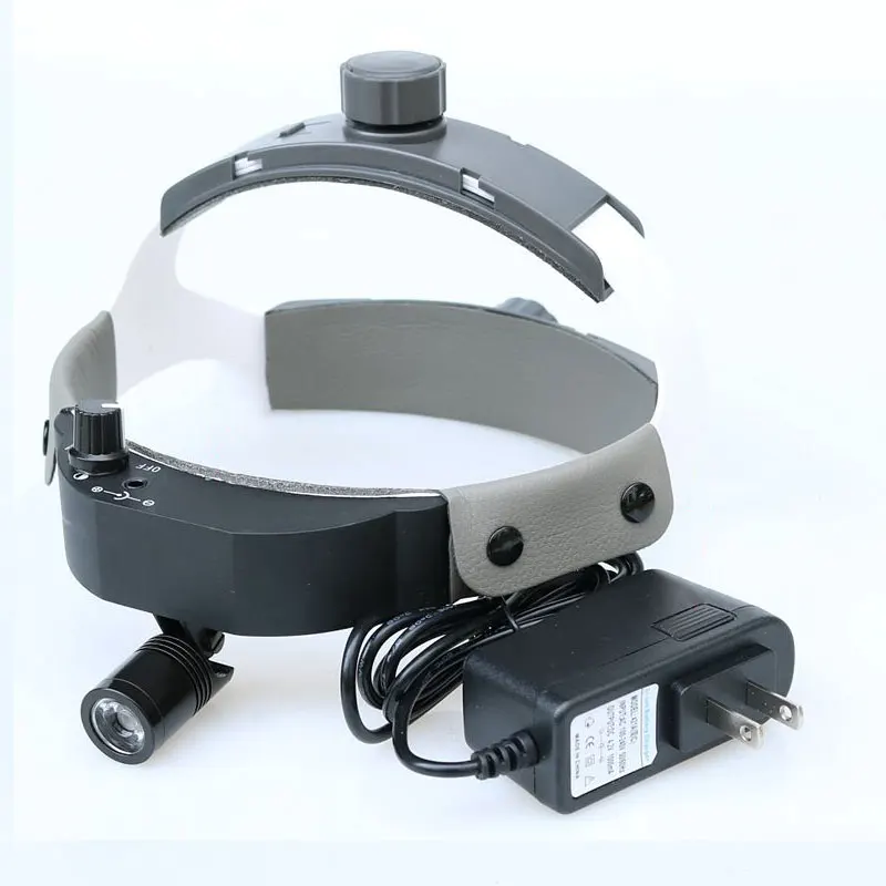 

3W Dental LED Head Light Lamp For Binocular Loupes Brightness Spot Ajustable Dental Loupe Headlamp Headlight