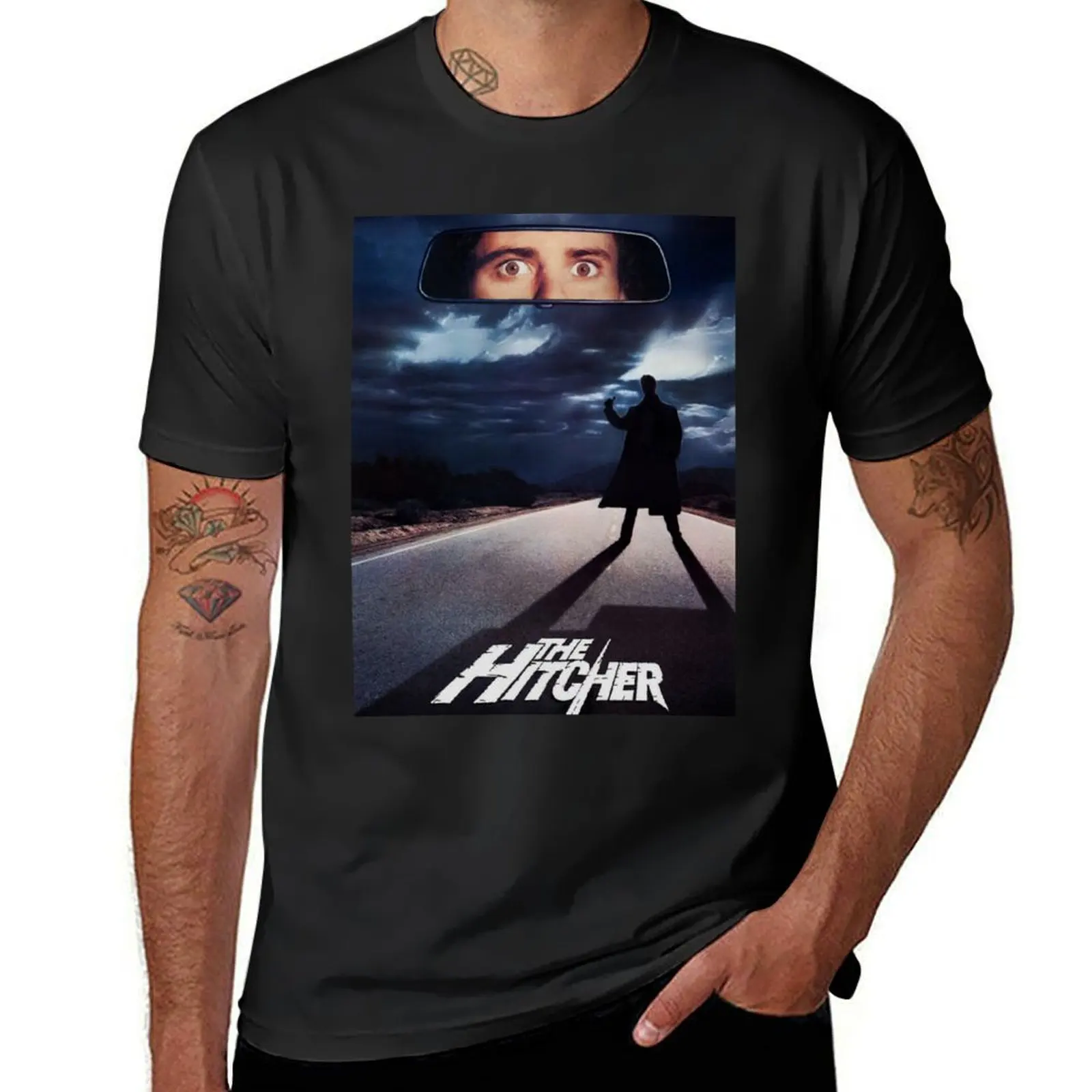 

The Hitcher T-Shirt plus sizes graphic tee shirt sweat black t shirts for men