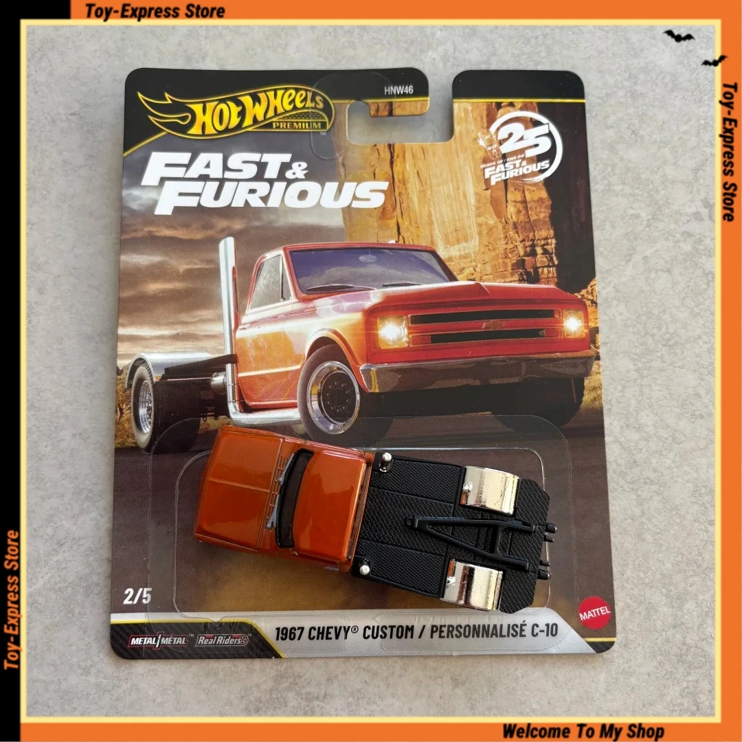 

Hot Wheels Premium 2026 New Chevy Custom C-10 Collectible 1:64 Car Model Diecast Vehicle Hotwheels Fast & Furious Children Toys