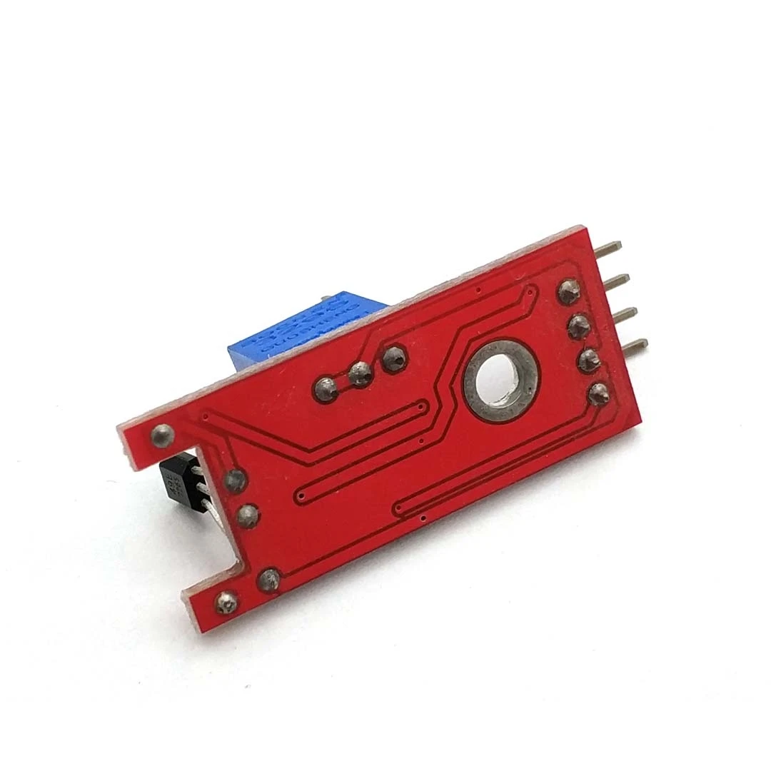 บอร์ดเซ็นเซอร์แม่เหล็กแบบเส้นตรง KY-024โมดูลนับความเร็วห้องโถงเซ็นเซอร์สำหรับ Arduino เซ็นเซอร์ KY024โถง DIY