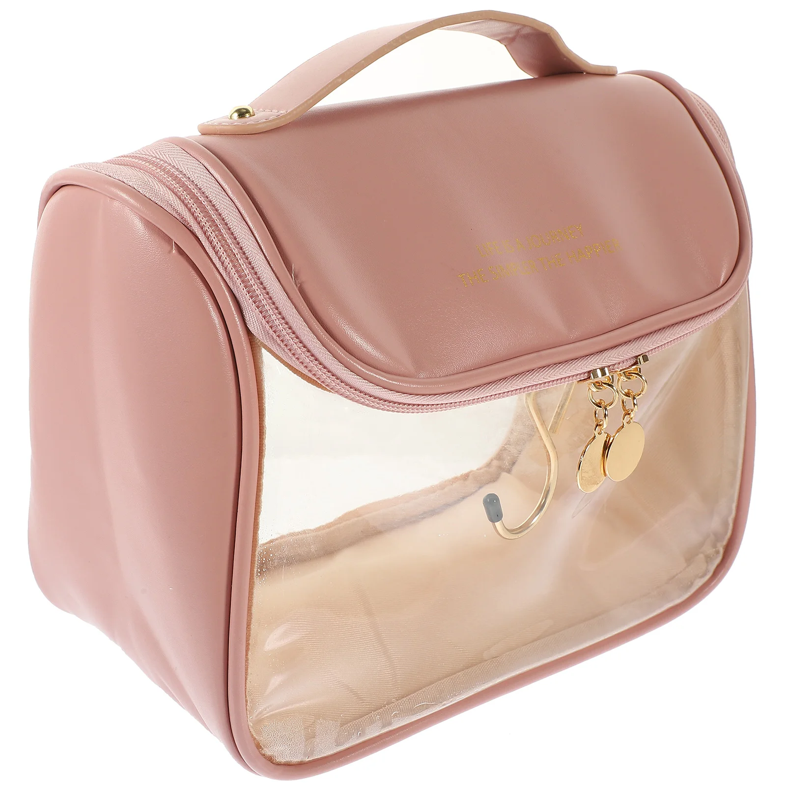 

Portable Toiletry Travel Makeup Organizer Clear Pouch Lightweight Large Capacity Storage Bag for Women Travel