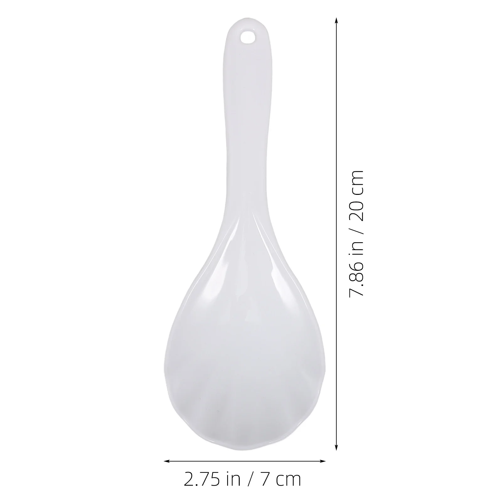 Cuchara de arroz no pegajosa, resistente al desgaste, paleta de cocina ligera, espátula de arroz compacta y reutilizable, práctica