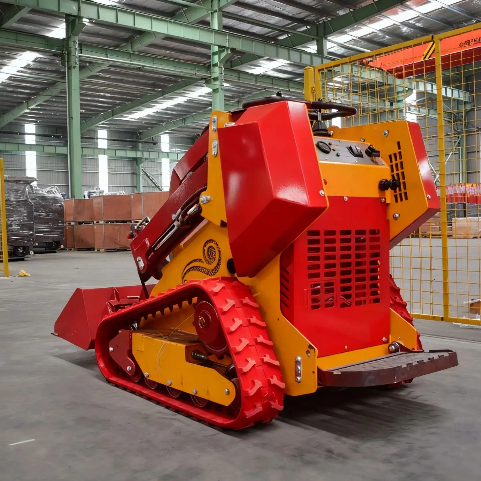

Hot selling 380 manual sliding loader customized product farm price
