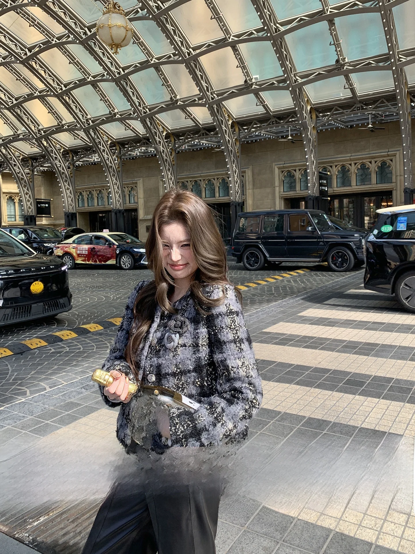 

Bla Thiened ort Quilted Outerwear Women's Faion Ele Lady Winter Coat Aviva on Earth Brand Straight Cut Luxury Sle