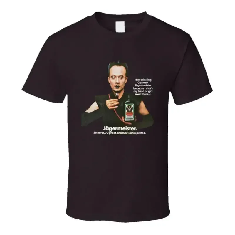 Klaus Nomi 80s Alcohol Ad T Shirt
