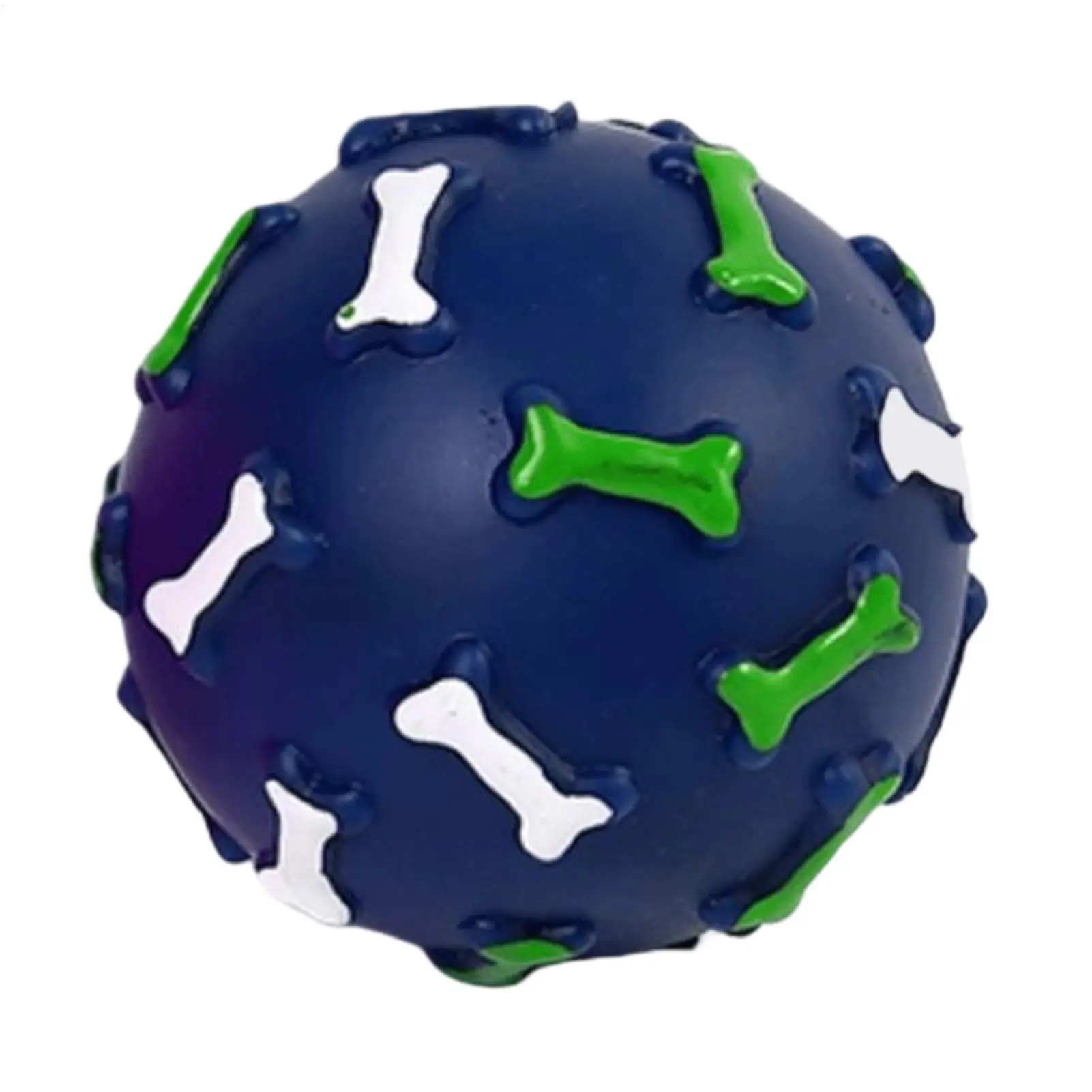 Bolas para Cães com Som de Osso, Brinquedo para Filhotes, Bola de Brinquedo para Cães ao Ar Livre para Pais de Animais de Estimação, Treinadores e Amantes de Animais, para Apartamento, Quarto e Sala de Estar