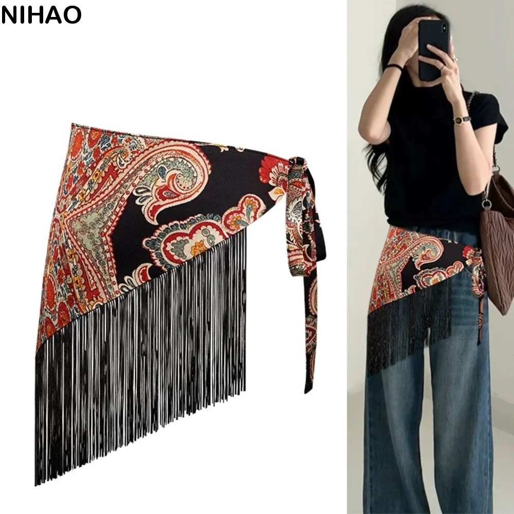 cinto-triangular-Etnico-estilo-chines-com-franjas-bordadas-e-estampas-florais-acessorios-de-vestuario-para-jeans