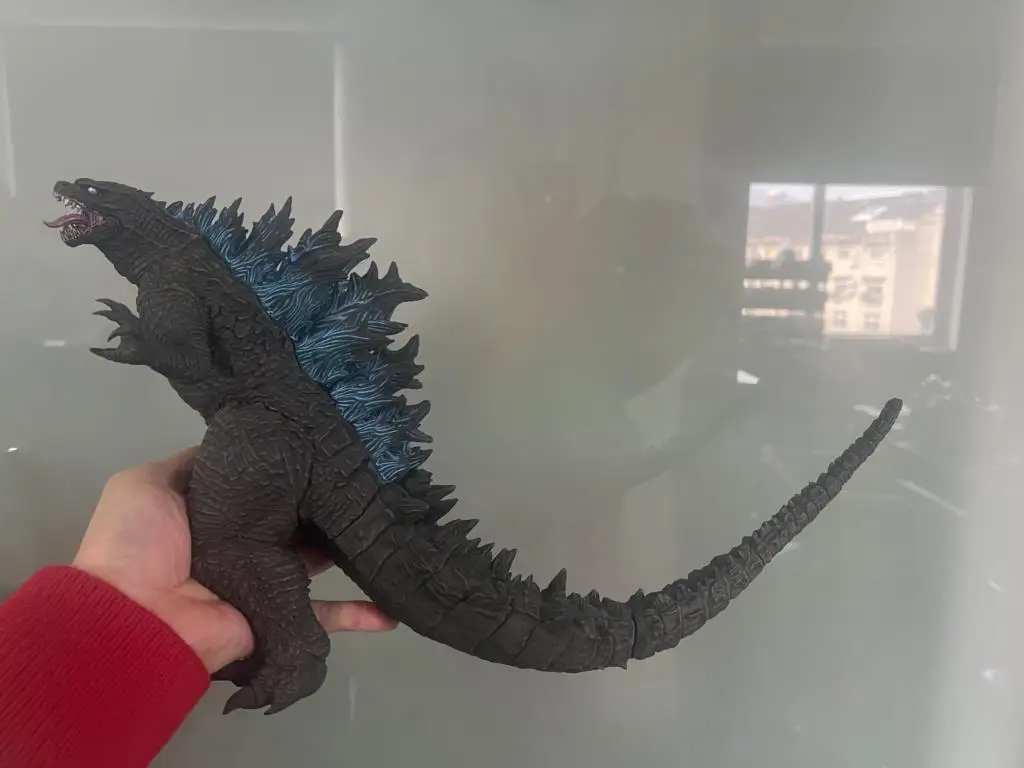 Günstige Limitierte Auflage Hochwertige Film-Gojira Burning Godzilla PVC-Actionfigur Sammlerstück Modellspielzeug