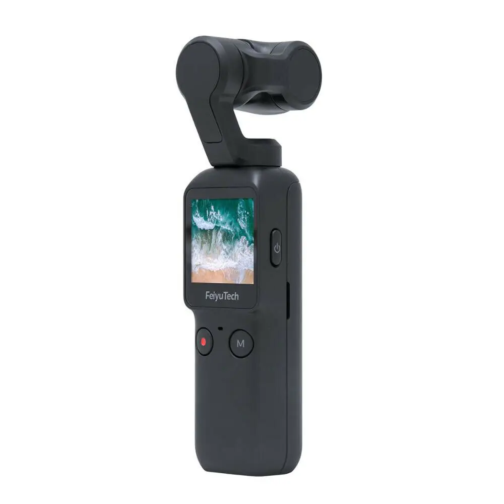 Feiyu Pocket 6-осевой ультраширокоугольный стабилизатор для видео HD 60fp 4k с углом обзора 120 градусов для видеозаписи Feiyu Pocket 6-осевой ультраширокоугольный стабилизатор для видео HD 60fp 4k с углом обзора 120 градусов для видеозаписи