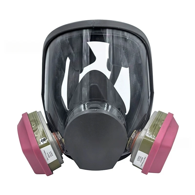 6800 Chemical Work Safety Full Face Mask with Air Purification Filter for Removing Formaldehyde Organic Vapor 60921/60923/60926