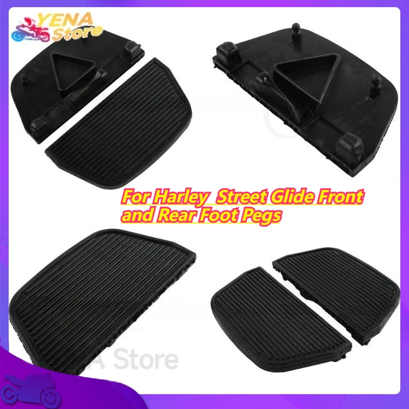 

Motorcycle parts For Harley Street Glide Front and Rear Foot Pegs