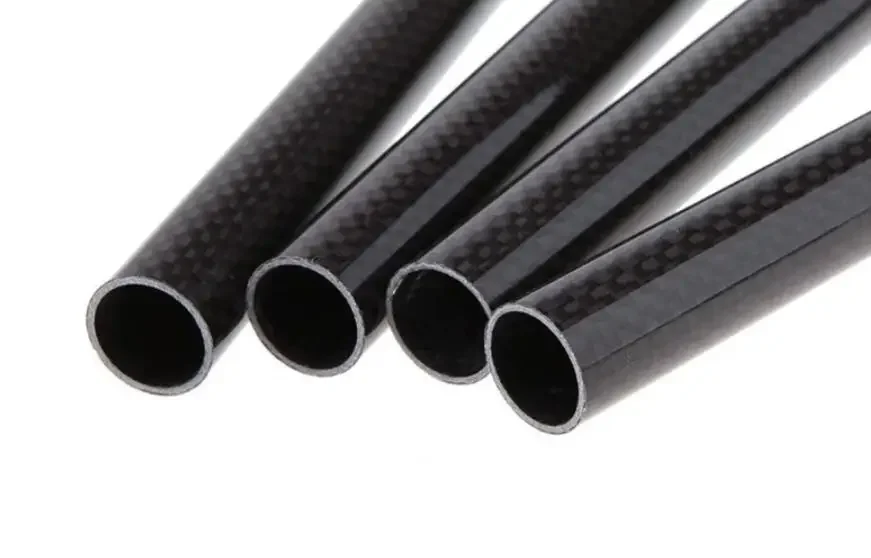 Carbon Fiber Tube pipe 10mmx8mm 14mmX12mm 16X14MM 23X21MM 500MM for RC 650 600 550 700 800 850 Quadcopter Drone arm gimbal DIY