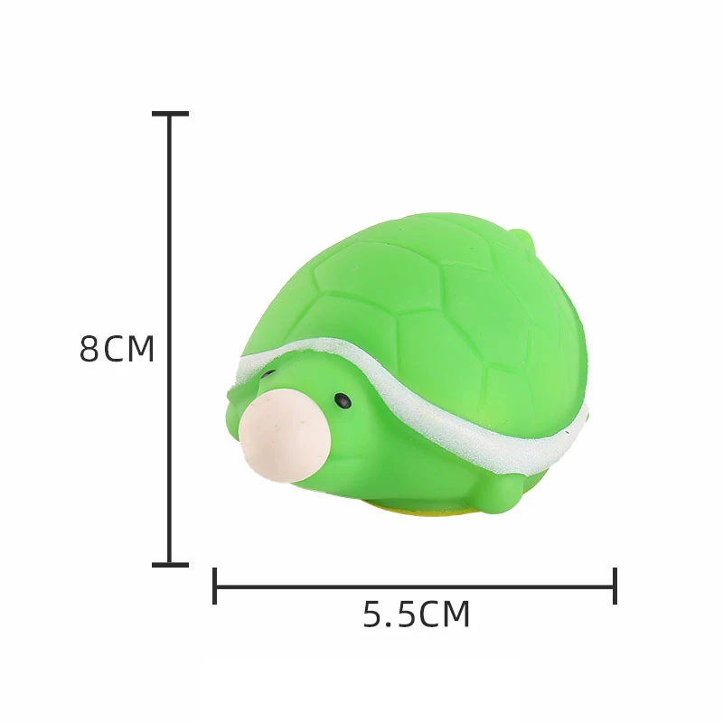 Miękka zabawka TPR Zwierzątko Śliczny Piłka Antystresowa Jeż Kaczka Ściskana Lalka Uspokajająca Zabawki Miękka Lepka Zabawka Antystresowa do Wydychania Baniek Prezent