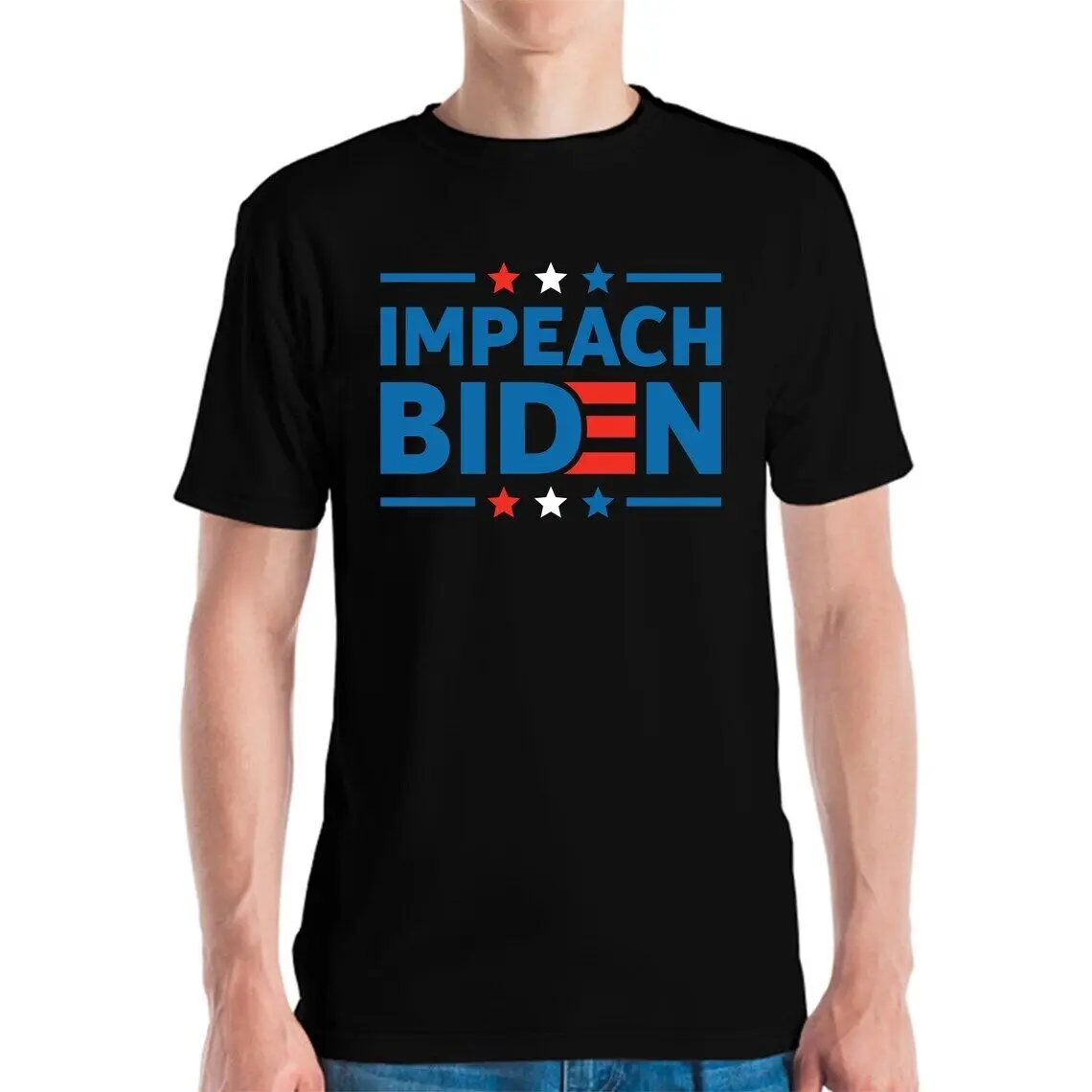 Funny Impeach Biden Joe Biden Political Pro Trump T-Shirt Men Women