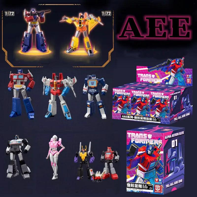 AULDEY X 변환 AAE Optimus Prime Arcee Sunstorm Starscream Soundwave Cliffjumper Laserbeak 모델 어린이 선물 장난감