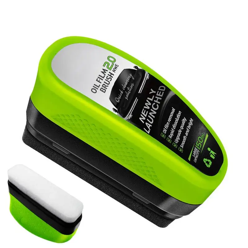 

Автомобильная щетка для чистки масляной пленки, мощная передняя внутренняя щетка для удаления масла, очиститель от дождя и тумана, стеклоочиститель для масляной пленки автомобиля