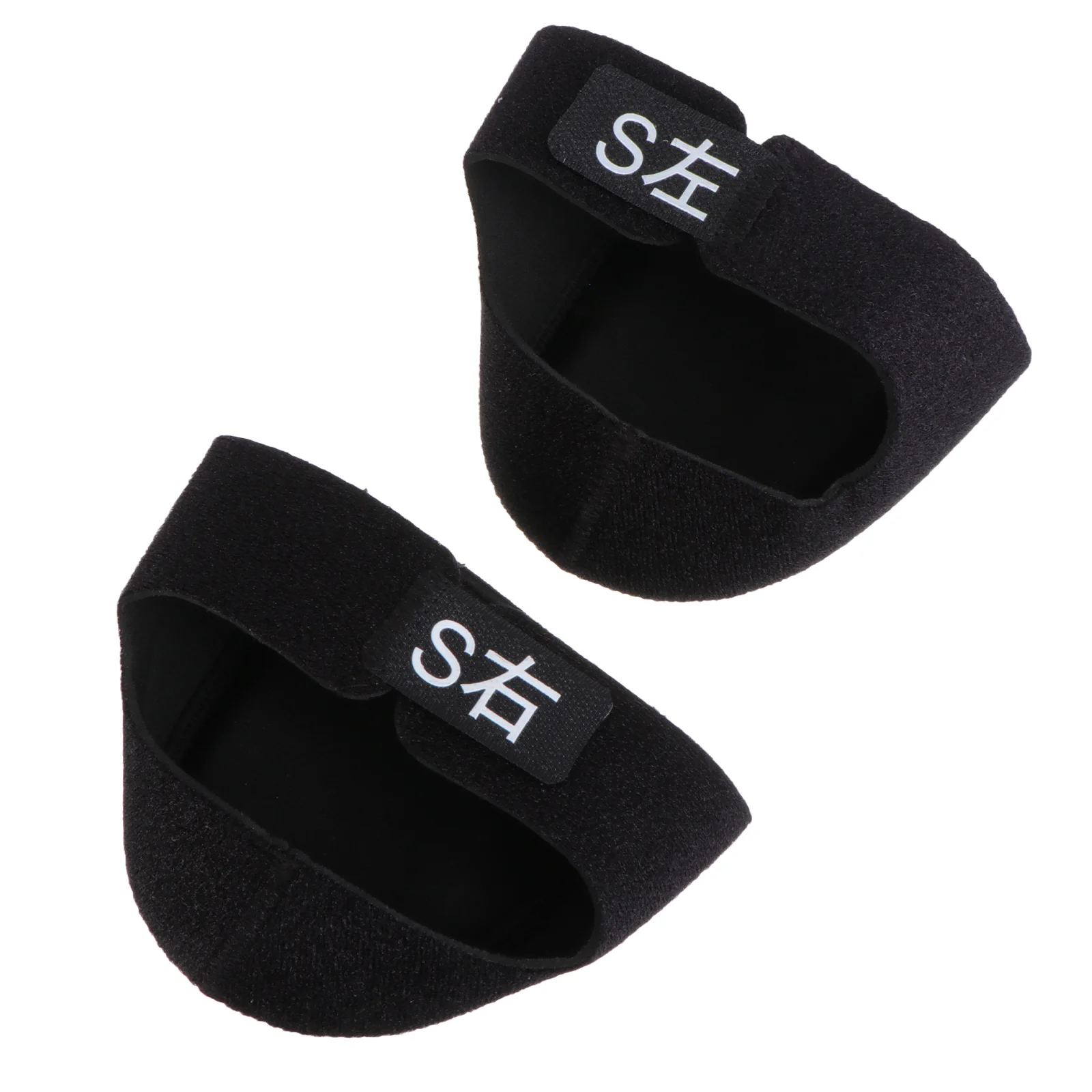 

Heel Pads Cushions Inserts Shock Absorbing Black SEBS SBR Material Lightweight Adjustable Relief Pain Fatigue Daily Travel Foot