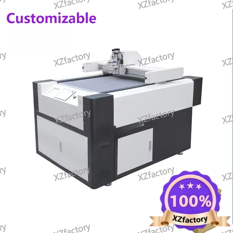 Customizable Automatic Digital Flatbed Cardboard Creasing and Die Cutting Oscillating Knife Cutting Machine Plotter Cutting Mach