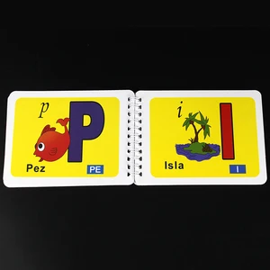 Spanische Lernkartenbücher für Kinder, Bildung für Kinder, Lernen von Alphabet und Briefen, Montessori 10 Hauptverkaufsbücher in Spanisch - №7