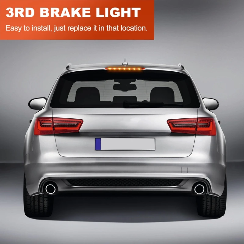 For  A6 AVANT S6 C6 2005-2011 3Rd Third Brake Light LED Stop Lamp Assembly 4F9945097 image 2