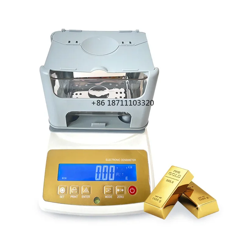 Direct Reading Gold & Platinum Density Volume Tester Equipment for Precious Metals Purity Testing