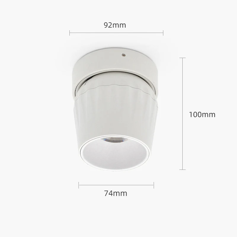 straightly home sitting room corridor led surface mounted lamp type suction a top folding turn adjusting circular hole