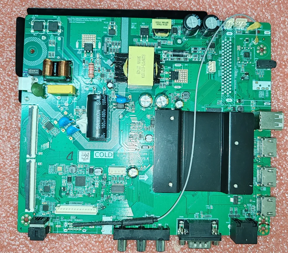 P75-2842TV9.4 Three in one TV motherboard, tested well, physical photo for 65--81V  550ma   45w