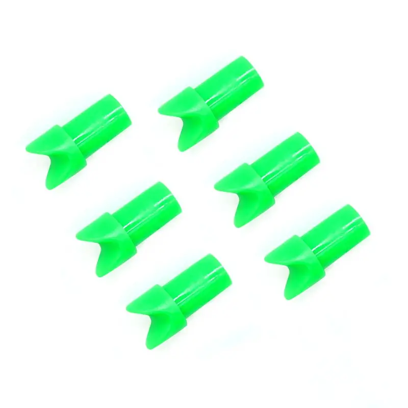 50/100pcs Crossbow Archery Half-moon Crossbow Bolts Arrow Nocks Internal for ID4.2mm/6.2mm/7.6mm Carbon Arrow Shaft