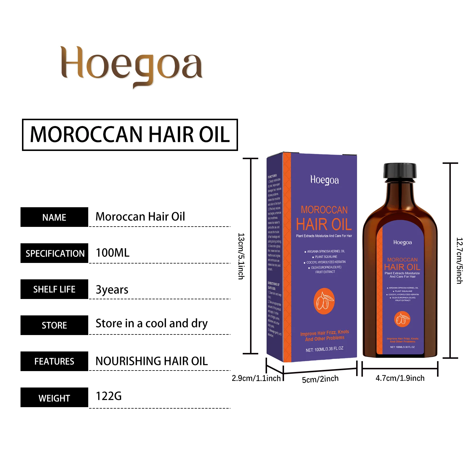 100 мл марокканское масло для ухода за волосами, увлажняющее и смягчает питательное средство для волос, улучшает сухость, эссенция, стойкий ароматный кондиционер