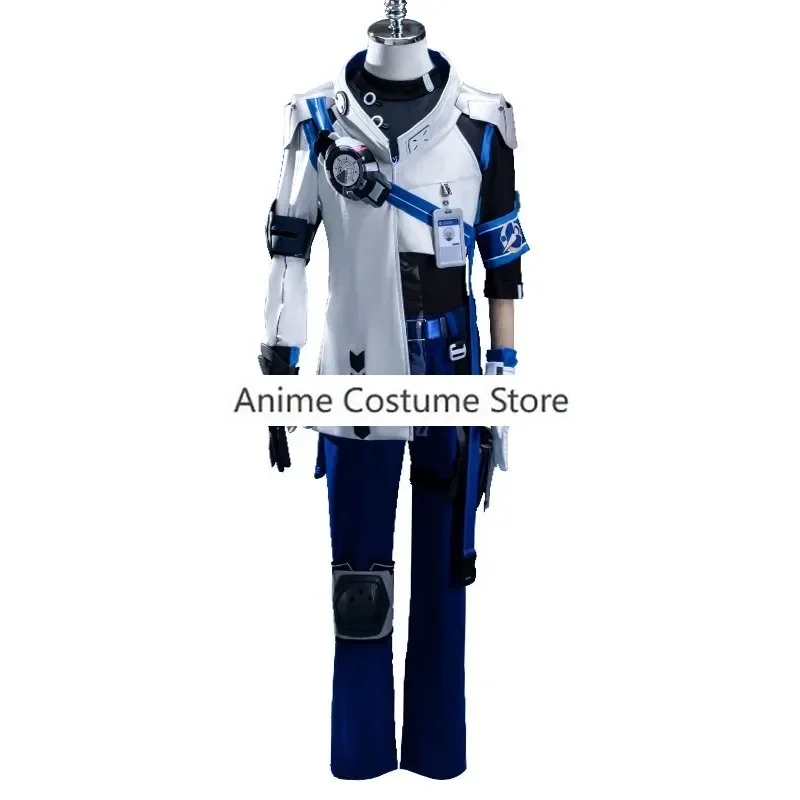 Arlan Honkai Star Rail Cosplay Costume Wig Game Uniform Herta Space Station Security Department Peppy Props Halloween Party Men