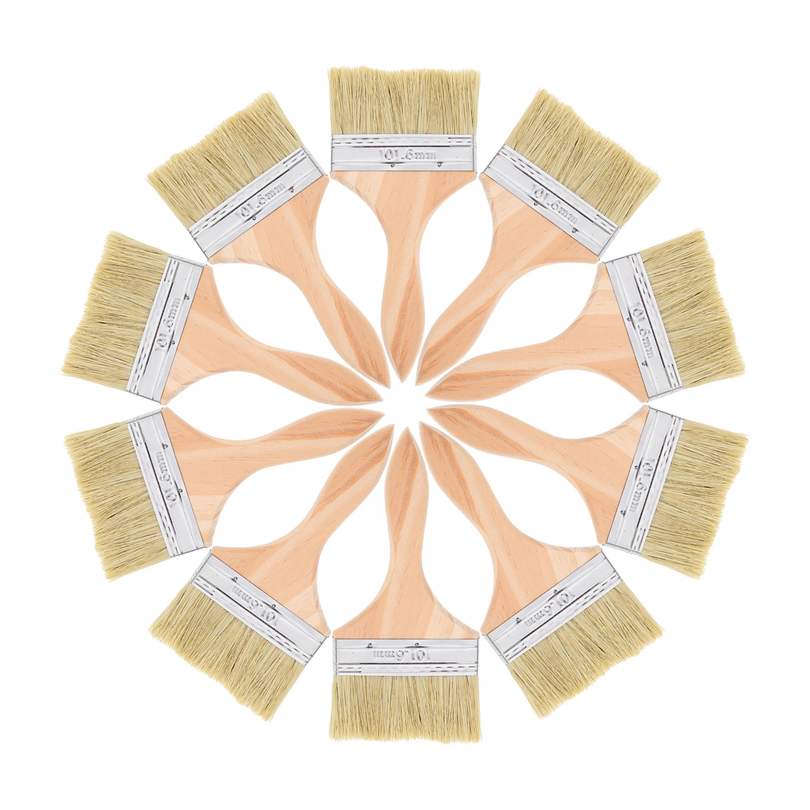 

10pcs Paint Brush Set Fine Detail Art Brushes For Watercolor Acrylic Oil Wall Painting Portable Painting Tool Kit Student