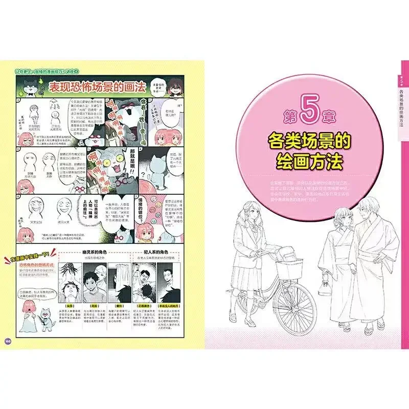 Complete Guide to Sketching Japanese Manga Characters in 360 ° Perfect Presentation